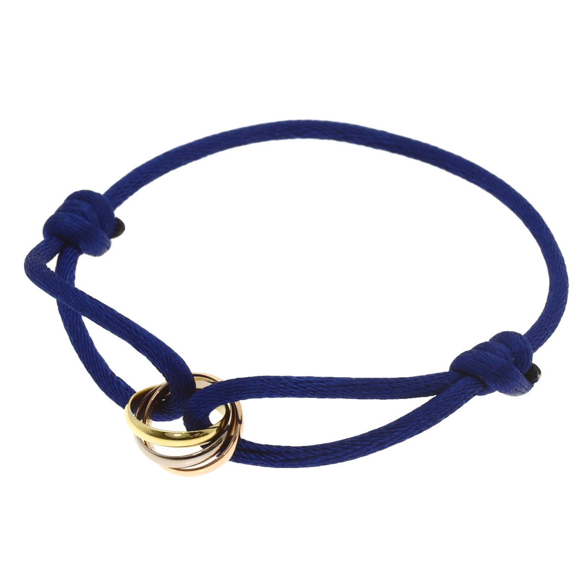 Cartier Trinity Cord Bracelet in 18K Yellow Gold (18KPG/18KWG) for Women