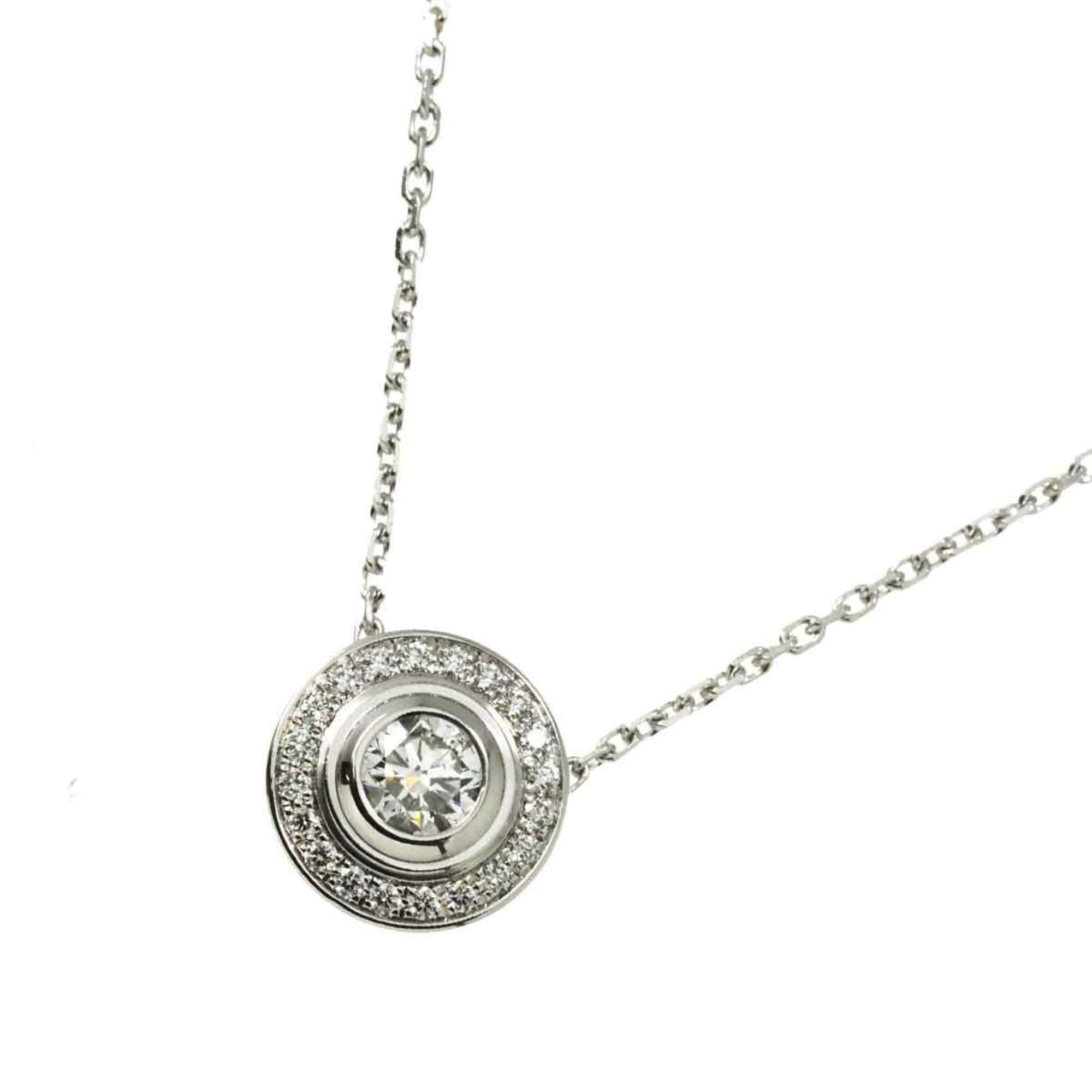 Cartier D'Amour Diamond 0.27ct H VVS1 3EX Necklace, 41cm, 18K WG White Gold 750 Necklace