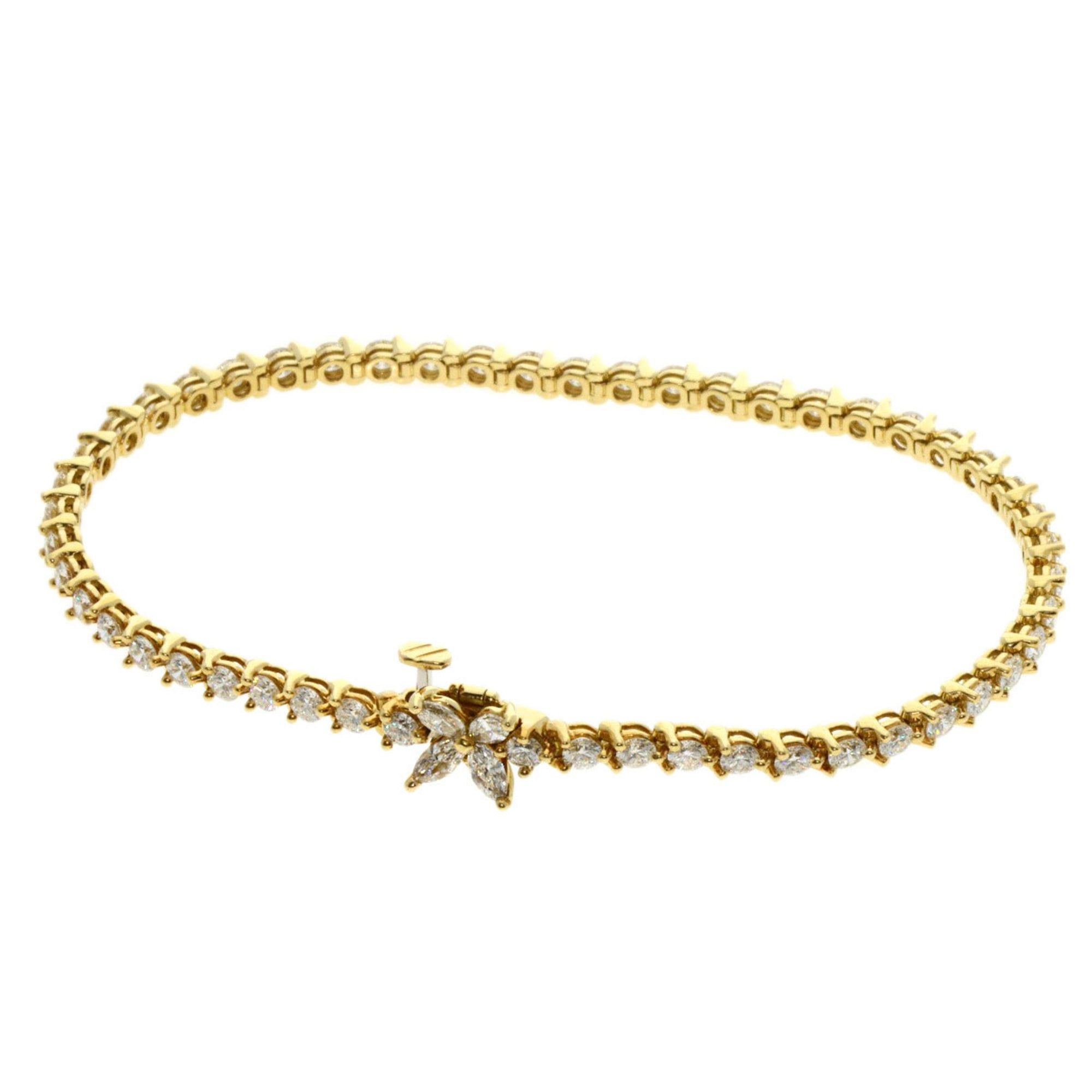 Tiffany Victoria Diamond Bracelet, 18K Yellow Gold, Women's, TIFFANY&Co.