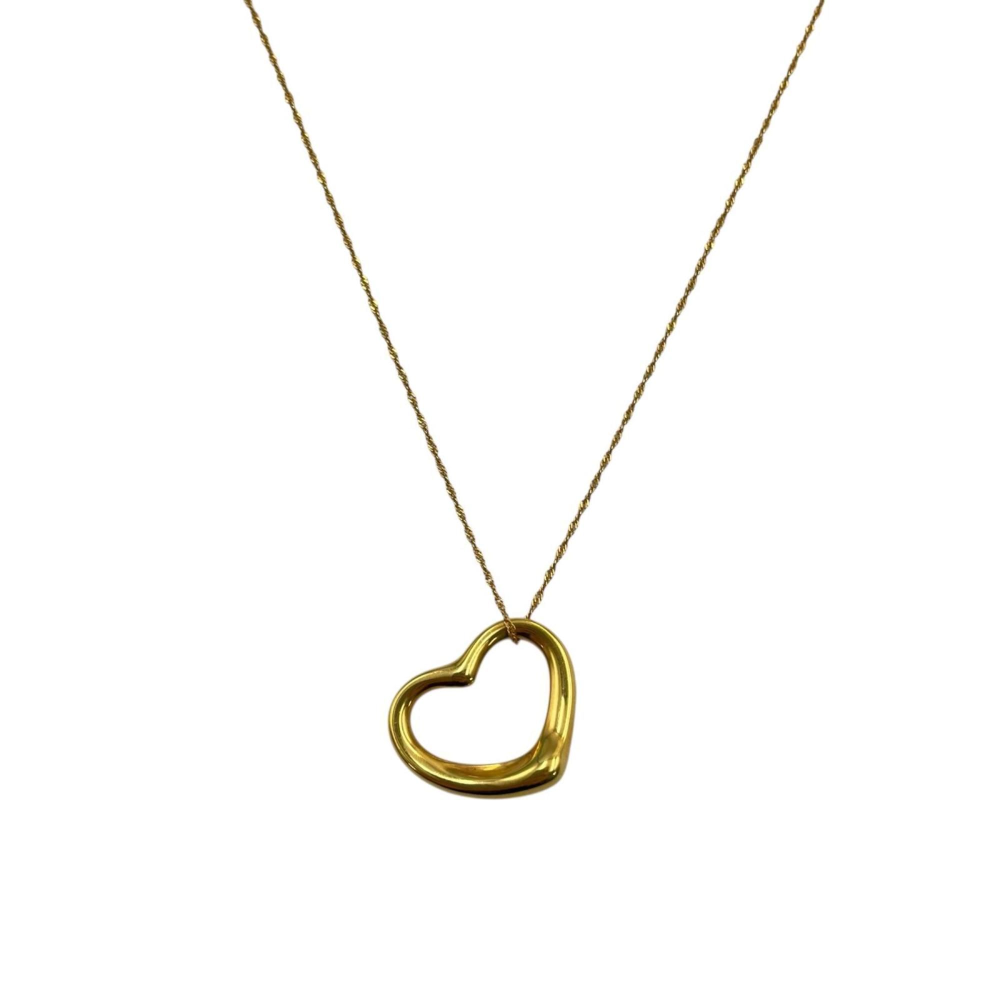 Tiffany & Co. Open Heart Necklace in 18K Yellow Gold for Women