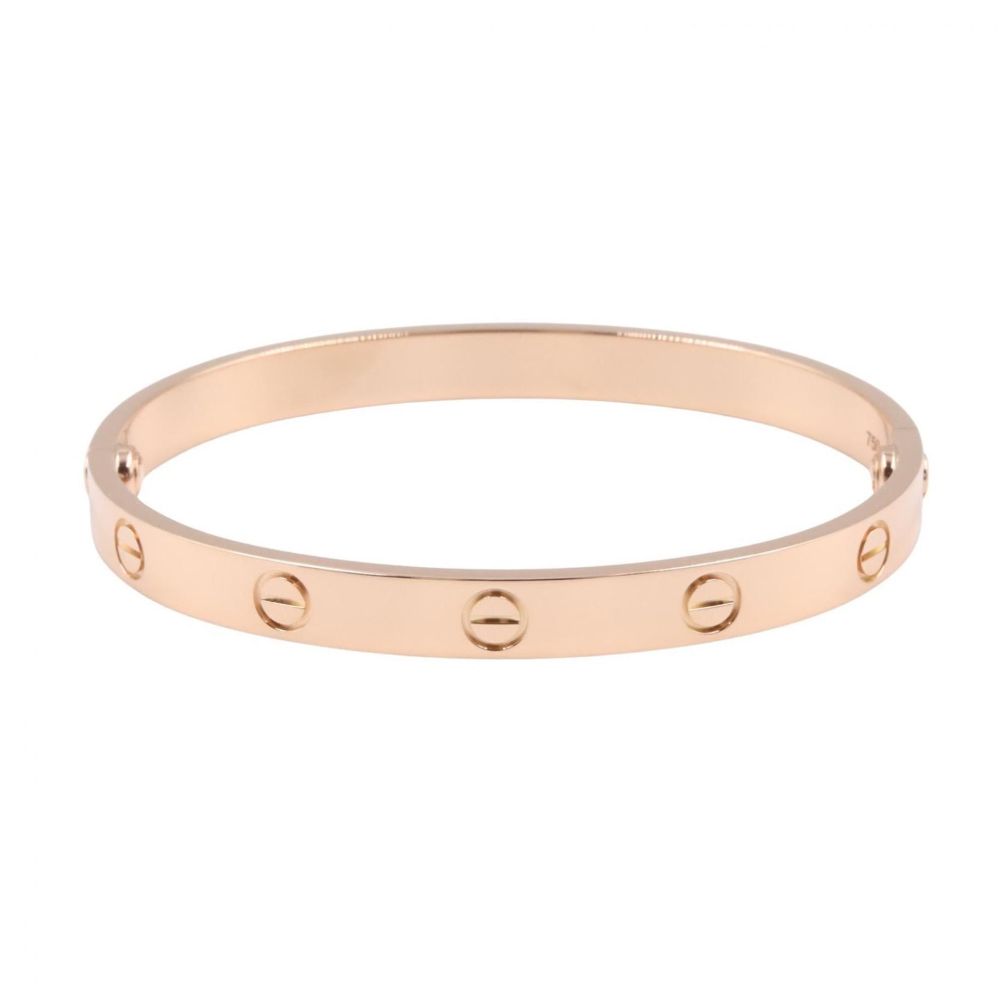 Cartier Love Bracelet, 18K Pink Gold, Women's