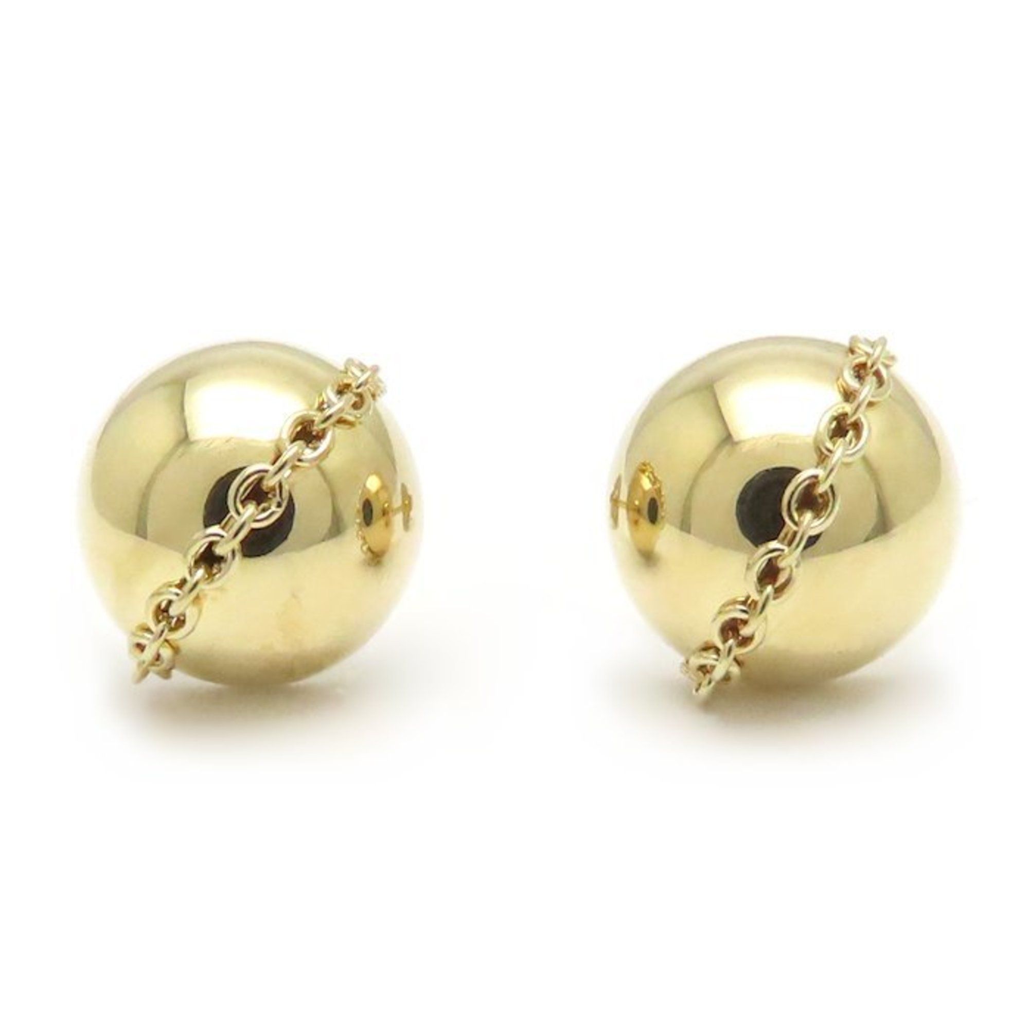 TIFFANY & Co. Tiffany Bolt Stud Earrings, 18K Yellow Gold, Women's, 295076