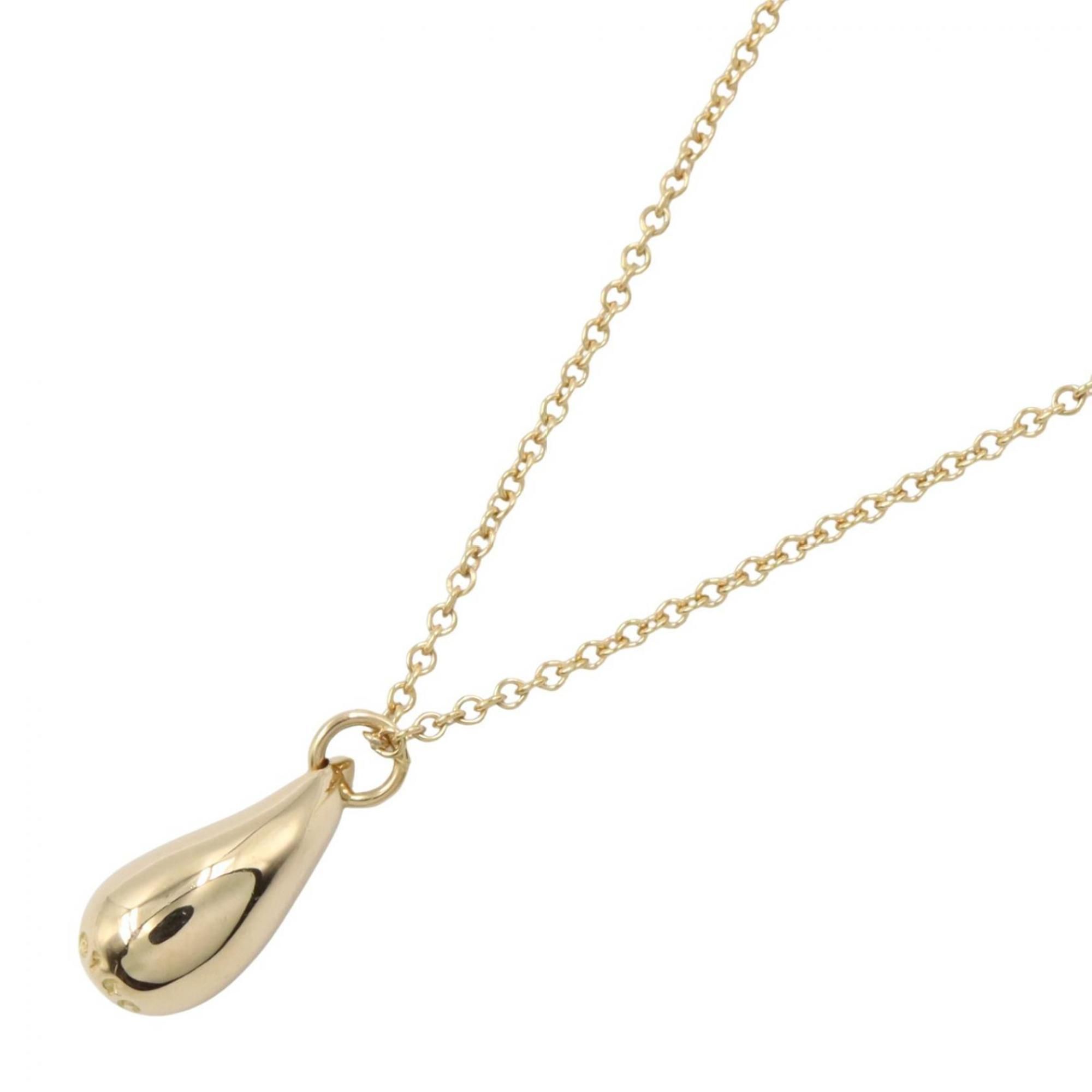 Tiffany & Co. Teardrop Necklace, 18K Yellow Gold, Women's, Gold