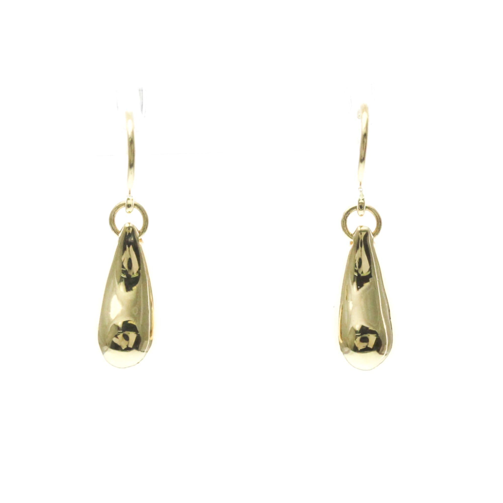 Tiffany Teardrop Earrings No Stone Yellow Gold (18K) Drop Earrings Gold