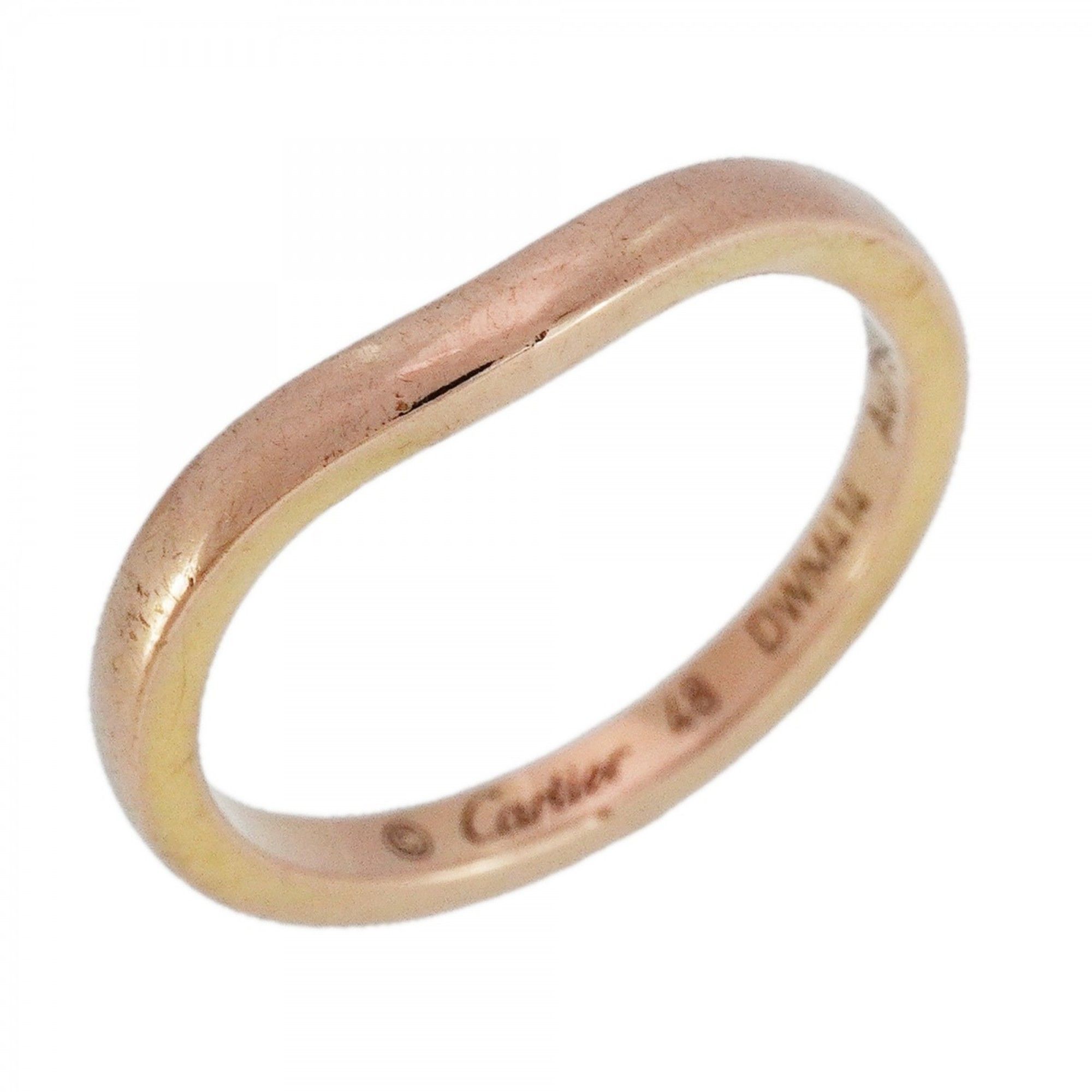 Cartier Ballerina Ring, 18KPG Pink Gold, #48, Women's