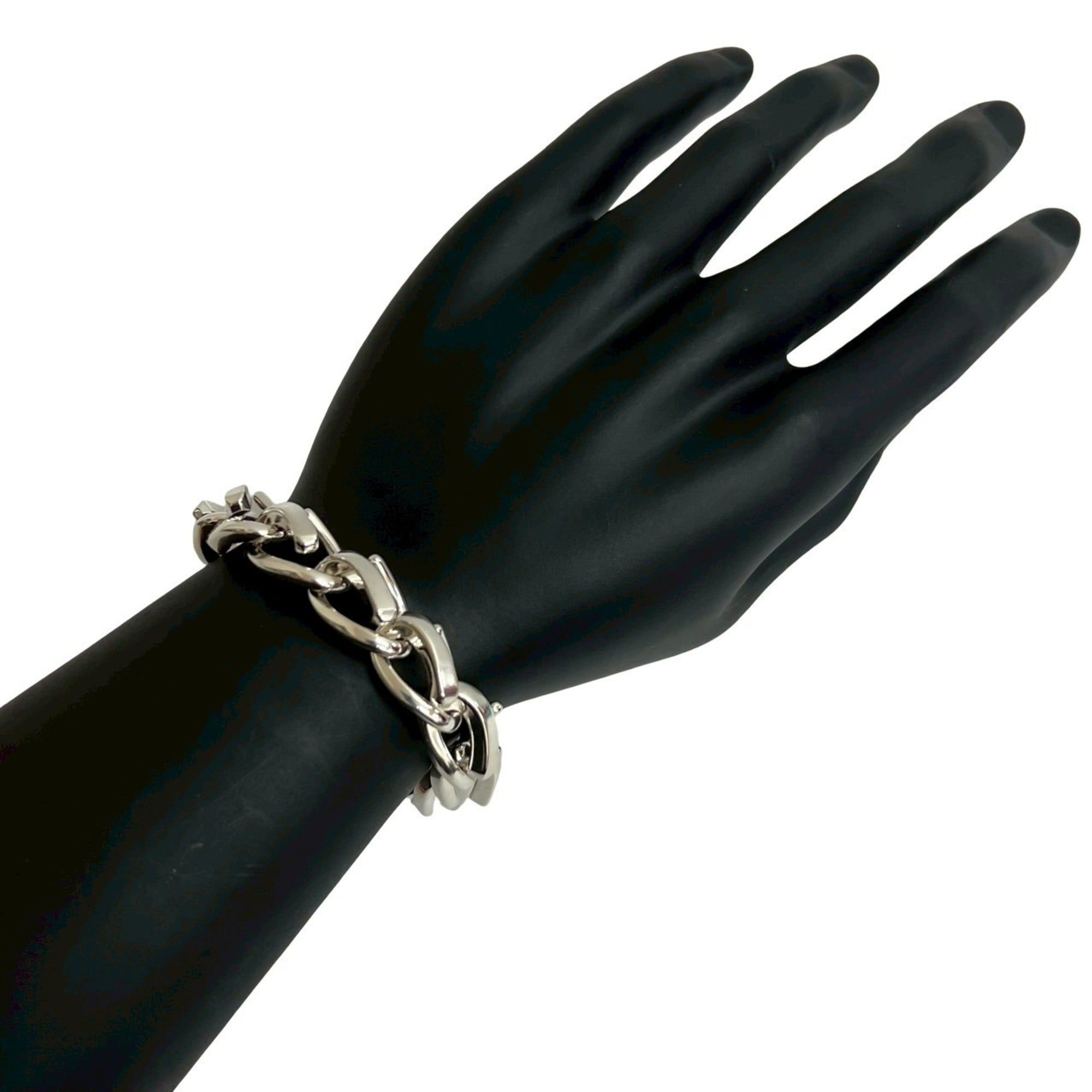 TIFFANY & Co. Tiffany Forge Large Link Sterling Silver Chain Bracelet, 46921