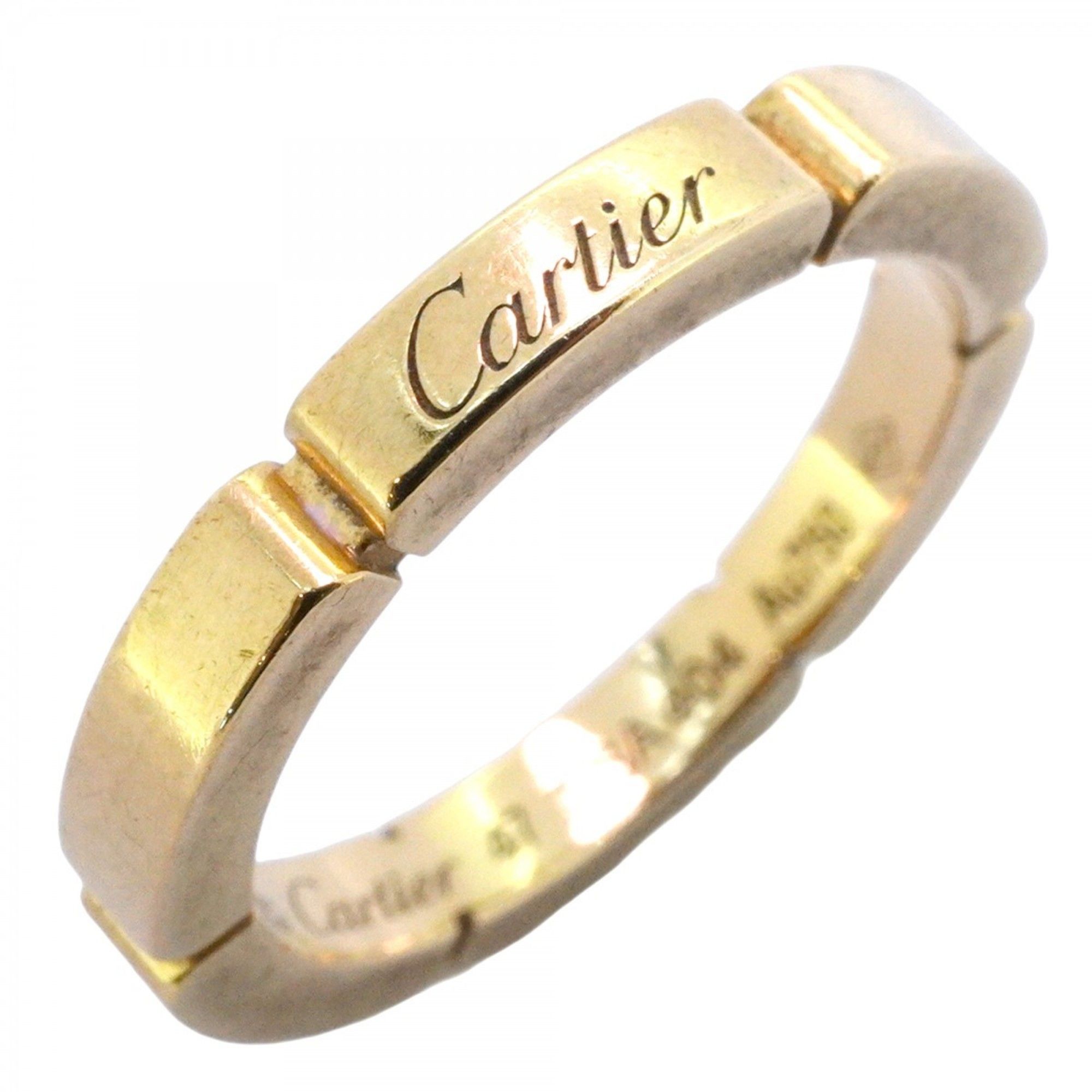Cartier Maillon Panthère Ring, 18KYG Yellow Gold, #47, Women's