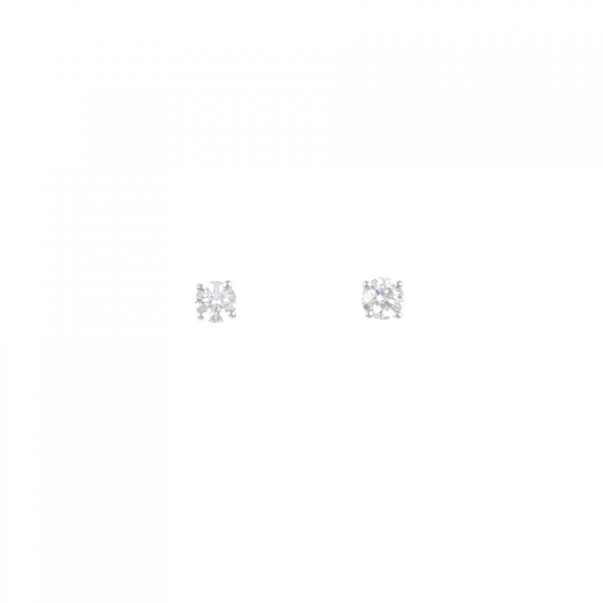Tiffany solitaire earrings