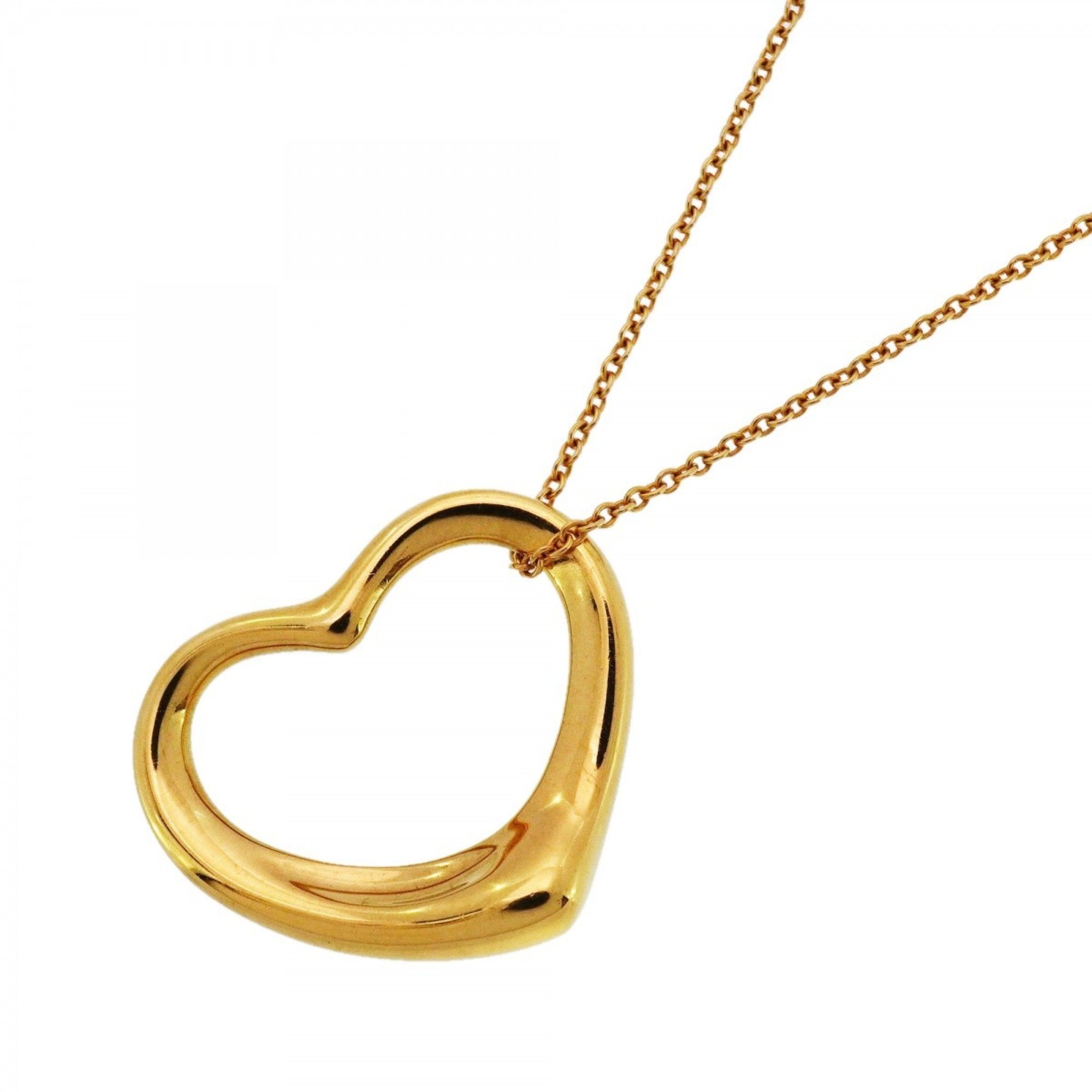 Tiffany Heart Necklace in 18KYG Yellow Gold for Women
