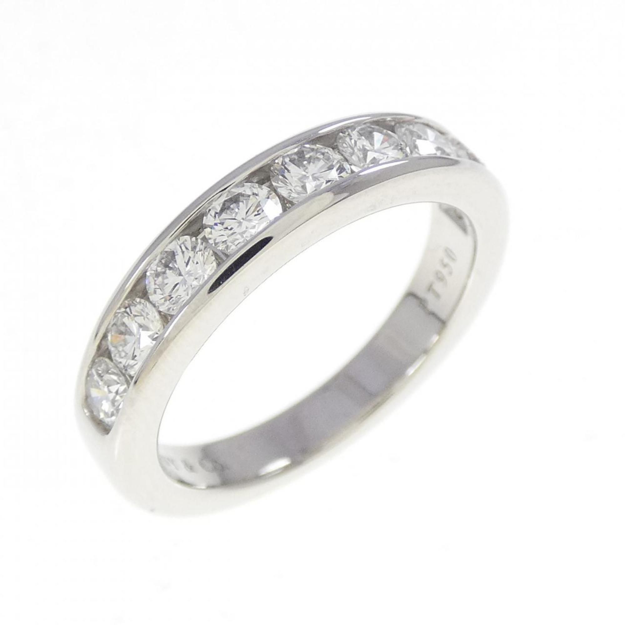 Tiffany Half Circle Channel Setting Ring