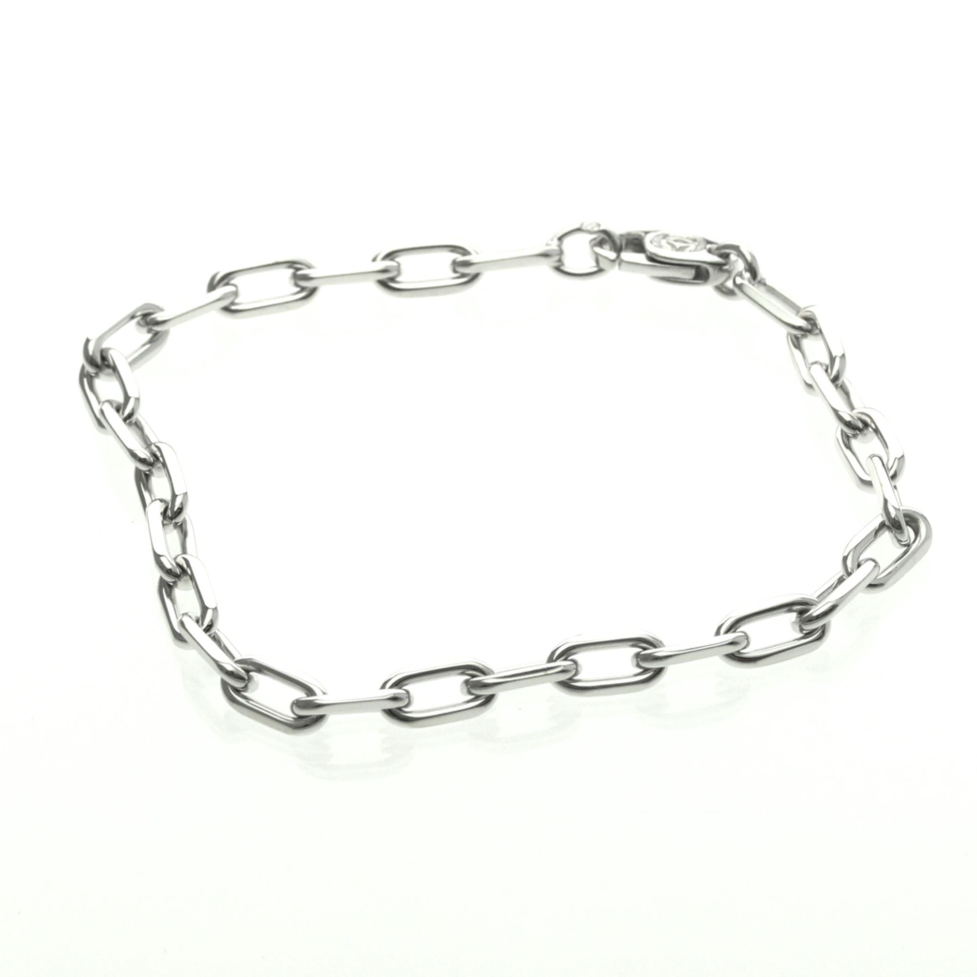 Cartier Spartacus Bracelet White Gold (18K) No Stone Charm Bracelet Silver