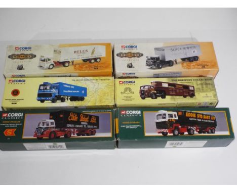 Diecast - six 1:50 scale trucks in original boxes comprising #21303, #11401, #13601, #27701, #23001 and #23101, items appear 