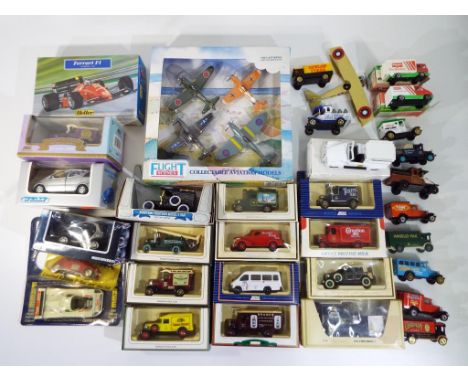 Diecast - 32 diecast vehicles predominantly boxed, comprising Corgi, Lledo, lot also includes eleven unboxed vehicles by Matc