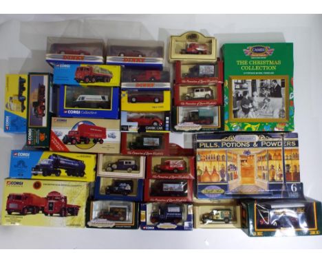 Diecast - 27 diecast vehicles in original boxes by Corgi, Matchbox and others to include six Corgi 1:50 scale trucks comprisi