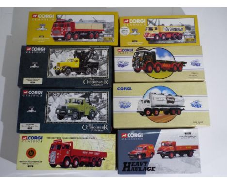 Diecast - eight Cogi 1:50 scale trucks in original boxes to include #14401, #24502, #31006, #55605 and similar, items appear 