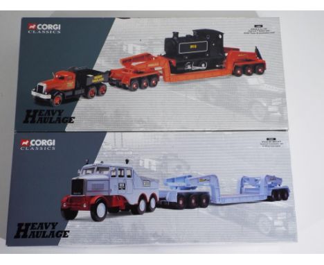 Diecast - two Corgi limited edition 1:50 scale trucks in original boxes comprising #31007 and #17601, both have certificates 