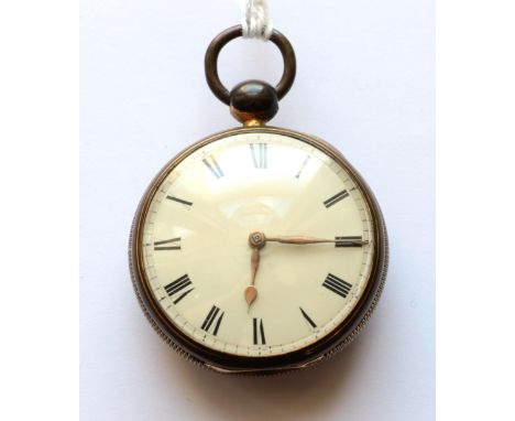 A Gilt Metal Rack Lever Pocket Watch, signed Josh Johnson, Liverpool, circa 1820, gilt fusee movement signed and numbered 357
