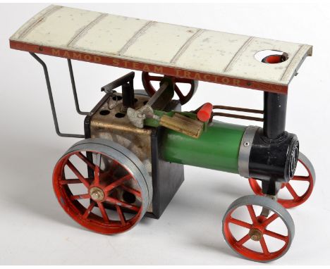 A Mamod traction engine.