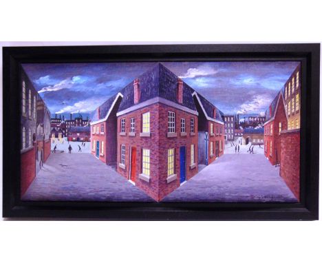 JOHN DAVID WILSON (BRITISH, 1919-2013)  'Lighting Up Time',  three-dimensional wall sculpture, limited edition 30/150, signed