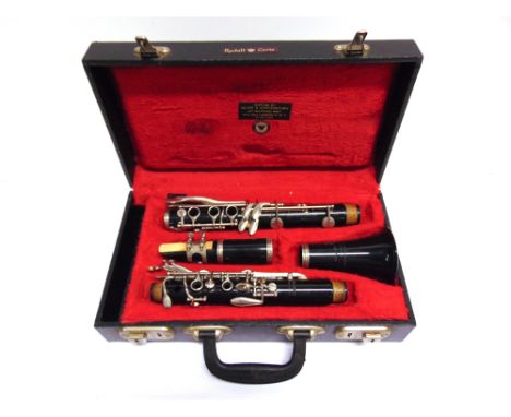A 'GRADUATE' CLARINET, MADE FOR RUDALL, CARTE &amp; CO.  cased. 