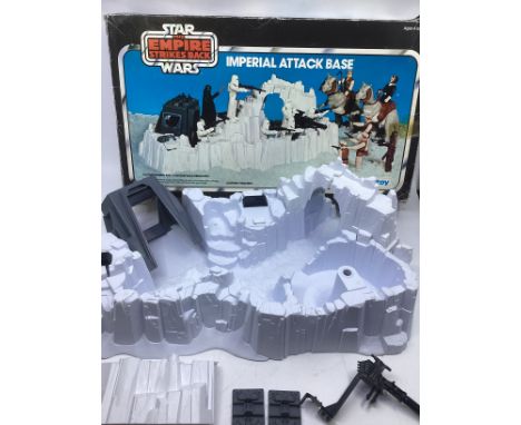 Palitoy Star Wars -The Empire Strikes back vintage toy set ; Imperial attack base set with box-the set may lack some minor pi