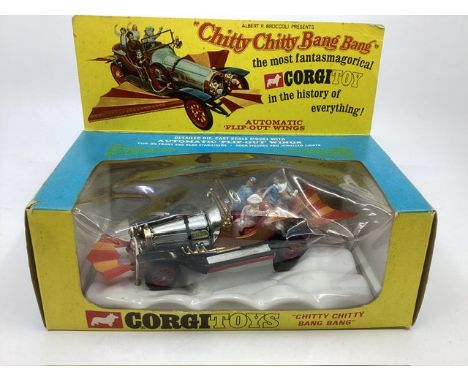 Corgi Vintage Diecast Toy interest ; Owned by vendor from Childhood &nbsp;; Corgi Vintage toy 266 Chitty Chitty Bang Bang car