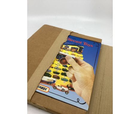   Matchbox NEW vintage die-cast toys Car History book-New and unused in shipper box. The first 40 Years of Matchbox cars hist