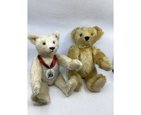   Steiff german vintage teddy bears  toys to include a 150th anniversary Margaret steiff teddy bear 670152 issue teddy and a 