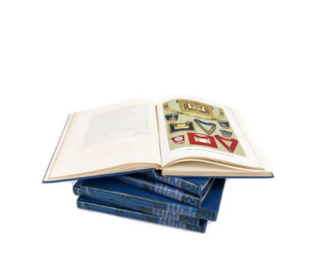 "The history of freemasonry", by Robert Freke Gould, six volumes, English, London, approx. 1890, collectible item, 29 x 22.5 