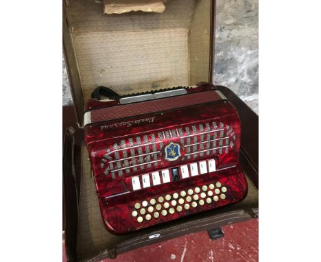 Paolo Soprani Accordion, complete with carry case 