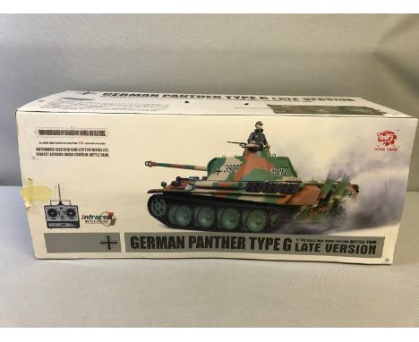 Heng Long 1/16 scale real radio controlled battle tank "German Panther Type G" unchecked 