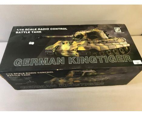 Matorro 1/16 scale real radio controlled battle tank "German Kingtiger" unchecked 