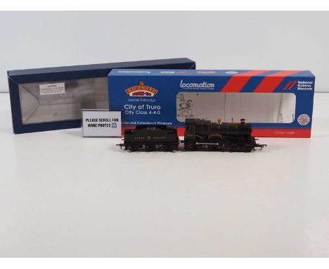 A BACHMANN OO gauge 31-725NRMC City Class steam locomotive 'City of Truro' in Great Western livery for Locomotion/National Ra