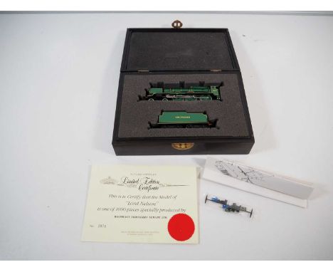 A BACHMANN OO gauge 31-400 limited edition Lord Nelson Class steam locomotive 'Lord Nelson' in Southern Green livery - comple
