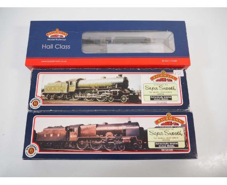 A group of BACHMANN OO gauge steam locomotives in LMS, LNER and GWR liveries - VG in G/VG boxes (3)