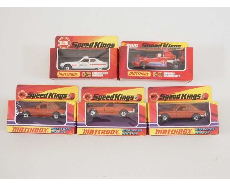 A group of MATCHBOX vintage diecast Speed Kings comprising 3x K-48, K-41 and K-62 - VG/E in VG boxes (5)