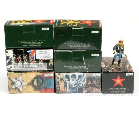 King &amp; Country - Kings X Collectors Cub Series, comprising: Set KX019 - Captain Yorke - Fort Apache, Set KX023 - Cavalry 