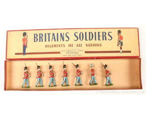Britains - Set 2019 - Life Guards of the Danish Army in Full Dress [1959 Issue], comprising: 1 x Officer - Empty Handed Weari
