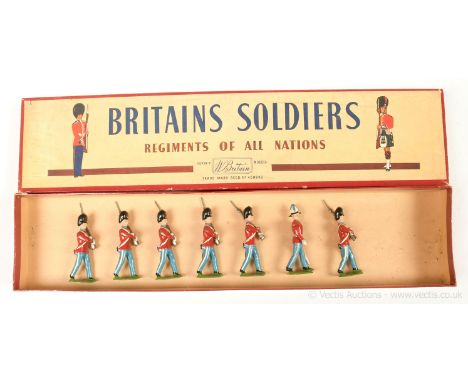 Britains - Set 2019 - Life Guards of the Danish Army in Full Dress [1959 Issue], comprising: 1 x Officer - Empty Handed Weari