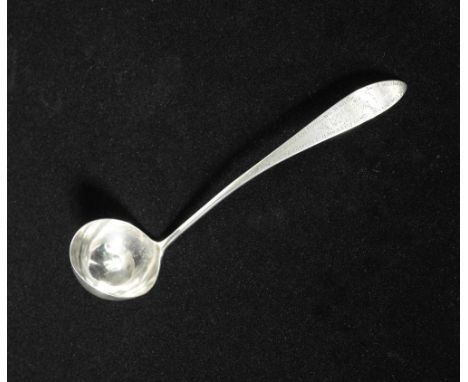 Aberdeen - A George III silver toddy ladle, by James Erskine (marked to the reverse with the maker's mark and ‘k’ - lower cas