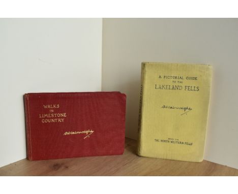 Wainwright. A Pictorial Guide to the Lakeland Fells. Book Six. The North Western Fells. 1964, 1st edition. No dust jacket. Wi