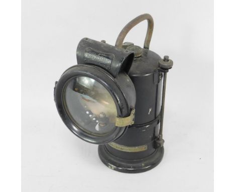 A Lucas King of the Road railway lantern for London North Western Railways, Rd No 635157.