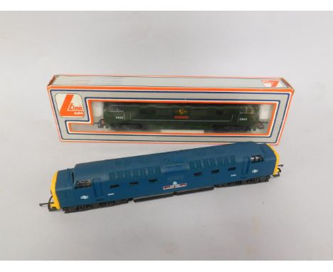 A Lima 00 model of a diesel locomotive Sharp Shooter, D843, boxed, and a Lima model of a further diesel locomotive, The Fife 