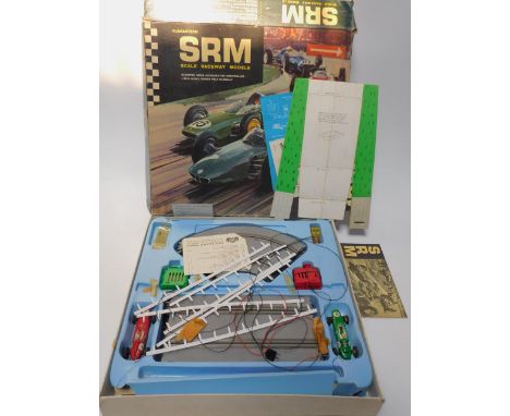 A Scale Raceway Model Grand Prix Set, 1/40th Scale, with instructions, boxed.