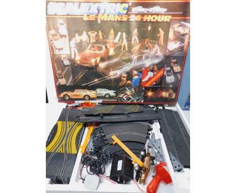 A Scalextric Le Mans 24 Hours Porsche Slot Racing Set, etc.