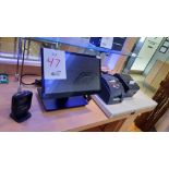 POS Unit, c/w Scanner & (2) EPSON Printers