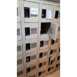 18-Door Locker Unit, 36'' x 72''