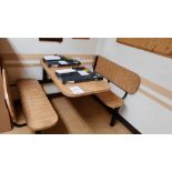 Cafeteria Table & Bench Unit