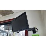 BENQ Monitor, c/w HD Wall-Mounted Bracket