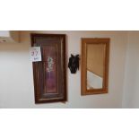 LOT: (3) Asst. Wall Decorations